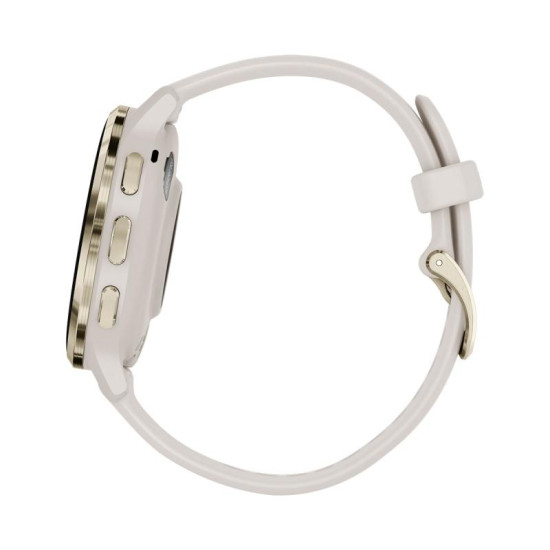 Ceas Garmin Venu 3S, Ivory/ Soft Gold