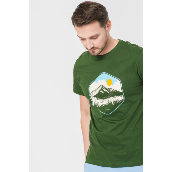 TRICOU CASUAL MOLDOVEANU BARBATI BOTTLE GREEN-M TRICOU CASUAL MOLDOVEANU BARBATI BOTTLE GREEN-M