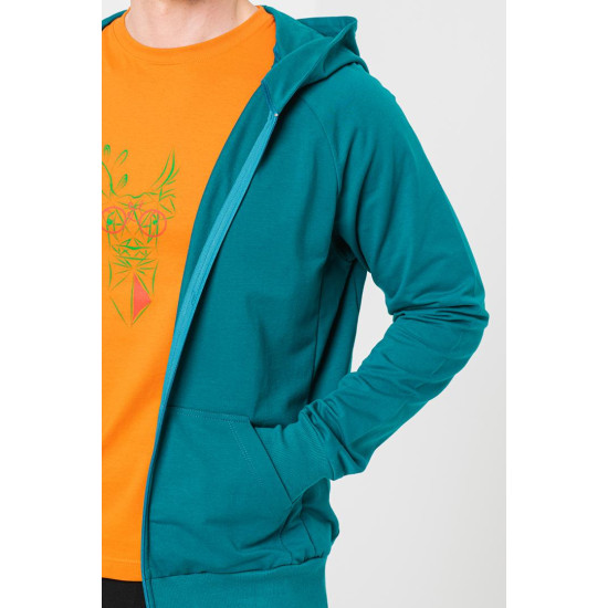 HANORAC COTON CASUAL BARBATI PETROL-S HANORAC COTON CASUAL BARBATI PETROL-S