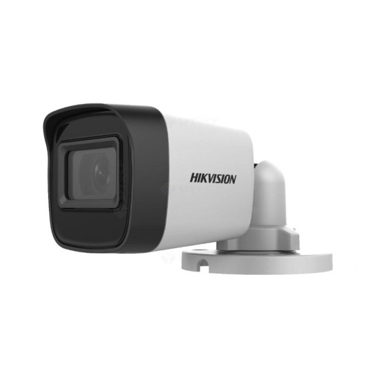 Camera supraveghere Hikvision Turbo HD bullet DS-2CE16H0T-ITF(2.8mm)(C); 5MP, 5 MP high performance COMS, rezolutie: 2560 (H) × 1944 (V)@20FPS, iluminare: Color: 0.01 Lux @ (F1.2, AGC ON), 0 Lux with IR, lentila fixa: 2.8mm, unghi vizualizare:  horizontal