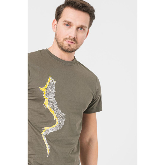 TRICOU CASUAL DRACON BARBATI GRAY-XL TRICOU CASUAL DRACON BARBATI GRAY-XL