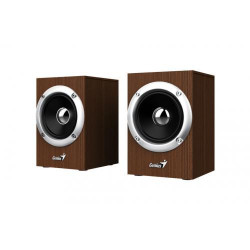 Boxe PC Genius SP-HF 280 Wood, Sistem 2.0, Maro