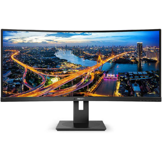 Monitor LED PHILIPS 345B1C, 34inch, UWQHD IPS, 5ms, 100Hz, negru Monitor LED PHILIPS 345B1C, 34inch, UWQHD IPS, 5ms, 100Hz, negru