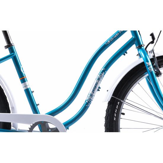 Bicicleta Oras Pegas Strada 2 Albastru Azur Bicicleta Oras Pegas Strada 2 Albastru Azur