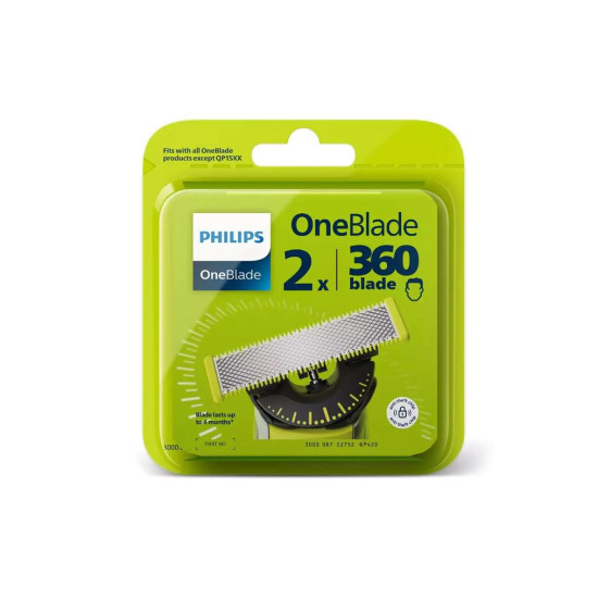 SET 2 REZERVE ONEBLADE PHILIPS QP420/50