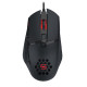 Mouse gaming Serioux Tobis, Senzor Sunplus 192, 1000-6400 DPI, switch HUANO, pana la 20 milioane de click-uri, 8 Butoane, 3 moduri de iluminare RGB, cablu USB 1.5M, plug and play, compatibil cu Windows 2000/XP/9X/VISTA/7/8/10