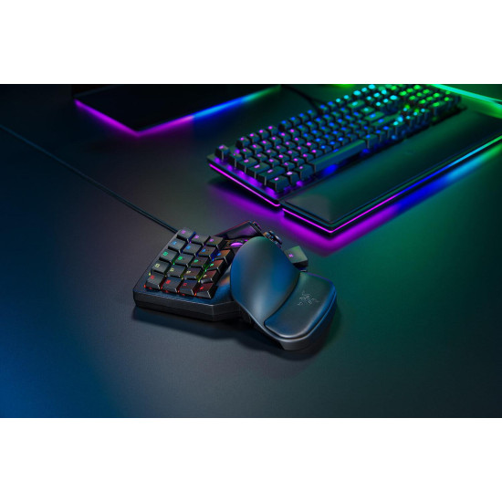 Keypad gaming Razer Tartarus Pro, switch optic analog progresiv, iluminare Chroma RGB, Negru Keypad gaming Razer Tartarus Pro, switch optic analog progresiv, iluminare Chroma RGB, Negru