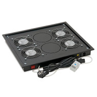 Panou ventilatie Triton pentru rack de podea 19