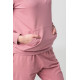 BLUZA COTON CASUAL FEMEI PINK-XS BLUZA COTON CASUAL FEMEI PINK-XS