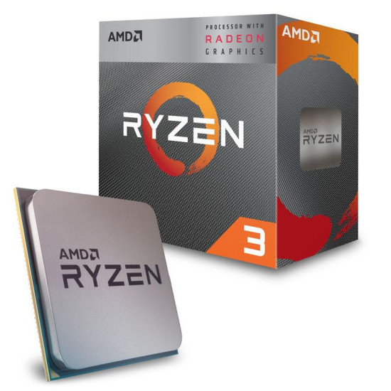 Procesor AMD Ryzen™ 3 3200G, 6MB, 4.0GHz, Radeon™ RX Vega 8, socket AM4