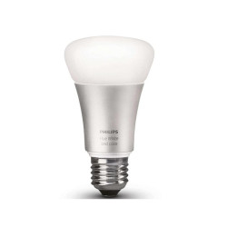 Bec LED RGB inteligent Philips Hue A60, Bluetooth, E27, 10W (60W), 806lm, lumina alba si color (2200-6500K)