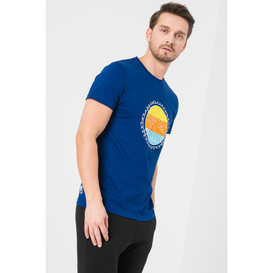 TRICOU ROATA FAMILIE BARBATI ROYAL BLUE-M TRICOU ROATA FAMILIE BARBATI ROYAL BLUE-M