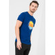 TRICOU ROATA FAMILIE BARBATI ROYAL BLUE-M TRICOU ROATA FAMILIE BARBATI ROYAL BLUE-M