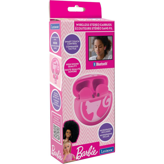 CASTI WIRELESS INTRAAURICULARE, BARBIE CASTI WIRELESS INTRAAURICULARE, BARBIE