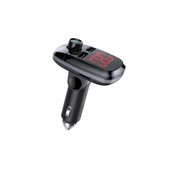 Modulator FM Serioux ABFM50, Bluetooth 5.0 , raza actiune de până la 5 m, voltaj intrare: 1x DC 12V/24V ,2 porturi USB: 1x USB DC5V 2.4A Max 1 x USB audio (pana la 32 GB), slot MicroSD (pana la 32 GB), format muzica: MP3/WMA/WAV, frecvența FM: 87.5MHz - 1 Modulator FM Serioux ABFM50, Bluetooth 5.0 , raza actiune de până la 5 m, voltaj intrare: 1x DC 12V/24V ,2 porturi USB: 1x USB DC5V 2.4A Max 1 x USB audio (pana la 32 GB), slot MicroSD (pana la 32 GB), format muzica: MP3/WMA/WAV, frecvența FM: 87.5MHz - 1
