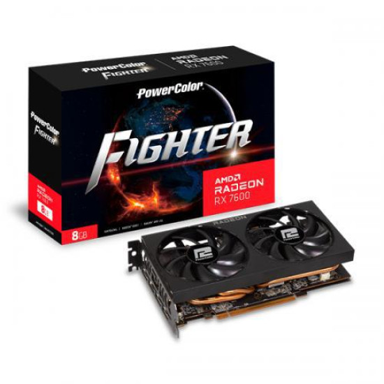 PowerColor Radeon RX 7600 8GB PowerColor Radeon RX 7600 8GB