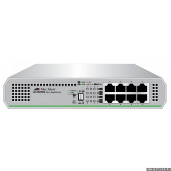 Switch ALLIED TELESIS 910, 8 port, 10/100/1000 Mbps Switch ALLIED TELESIS 910, 8 port, 10/100/1000 Mbps