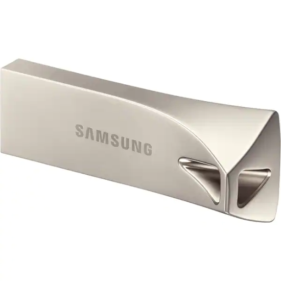 Memorie USB Flash Drive Samsung 64GB Bar Plus, USB 3.1 Gen1, Champaign Silver Memorie USB Flash Drive Samsung 64GB Bar Plus, USB 3.1 Gen1, Champaign Silver