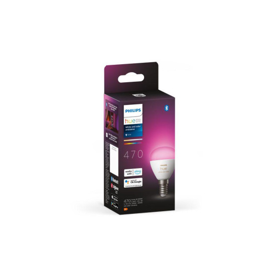 PHILIPS HUEWCA 5.1W LUSTER E14 1P EU PHILIPS HUEWCA 5.1W LUSTER E14 1P EU