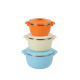 SET 3 CASEROLE TERMICE 2+4+6L,BELLY BLUE, ART OF DINING BY HEINNER SET 3 CASEROLE TERMICE 2+4+6L,BELLY BLUE, ART OF DINING BY HEINNER