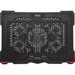 Cooling pad Serioux, SRXNCP035, Dimensiuni: 415*295*27mm , Compatibilitate maxima laptop: 17.3 inch, Numar ventilatoare: 5, Dimensiune ventilator: 1 x 120*120*15mm / 4 x 70*7*15mm, Nivel zgomot:, 20dBA, Tensiune alimentare: DC 5V, Viteza rotatie maxima: 1