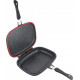 TIGAIE DUBLA DREPTUNGHIULARA TIP GRILL,ALUMINIU,32x24x7.5 CM,DARK LINE INDUCTIE, COOKING BY HEINNER TIGAIE DUBLA DREPTUNGHIULARA TIP GRILL,ALUMINIU,32x24x7.5 CM,DARK LINE INDUCTIE, COOKING BY HEINNER