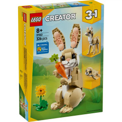 IEPURAS DRAGALAS 3IN1, LEGO 31162