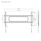 TV MOUNT SERIOUX TV73-48F 43