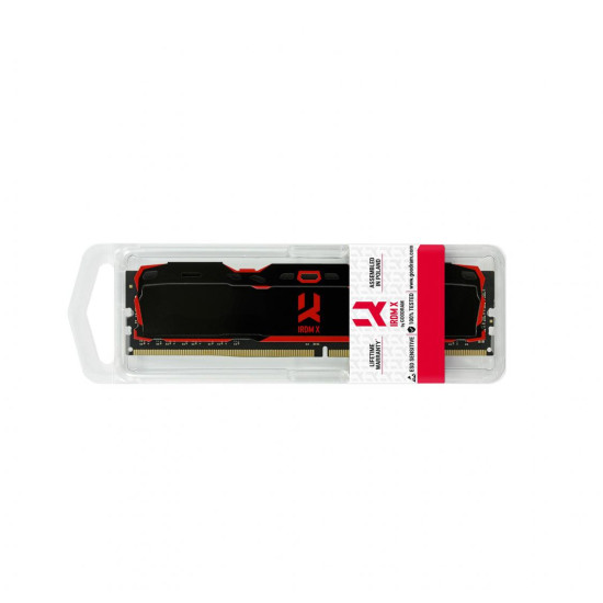 Memorie RAM Goodram IRDM X, DIMM, DDR4, 16GB, CL16, 3200MHz Memorie RAM Goodram IRDM X, DIMM, DDR4, 16GB, CL16, 3200MHz