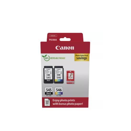 CANON PG-545 /CL-546 PHOTO VALUE PACK