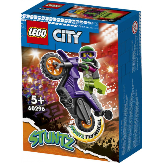 MOTO. CASCADORIE PT. WHEELIE, LEGO 60296 MOTO. CASCADORIE PT. WHEELIE, LEGO 60296