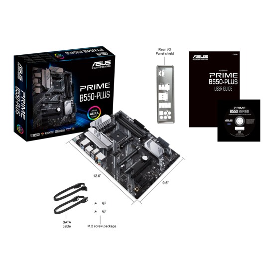 Placa de baza Asus PRIME B550-PLUS, Socket AM4 Placa de baza Asus PRIME B550-PLUS, Socket AM4