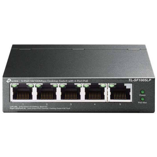 Switch TP-LINK TL-SF1005LP, 5 Port, 10/100 Mbps