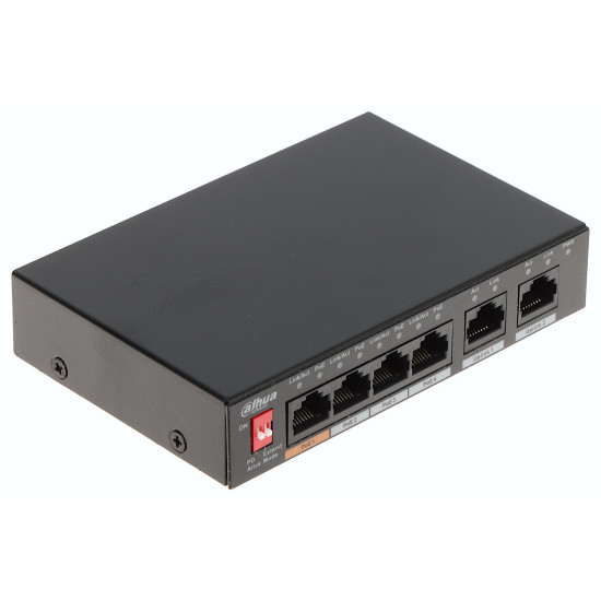 DAHUA SWITCH 6P 10/100 4POE PORTS DAHUA SWITCH 6P 10/100 4POE PORTS