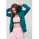 HANORAC COTON CASUAL FEMEI PETROL-M HANORAC COTON CASUAL FEMEI PETROL-M