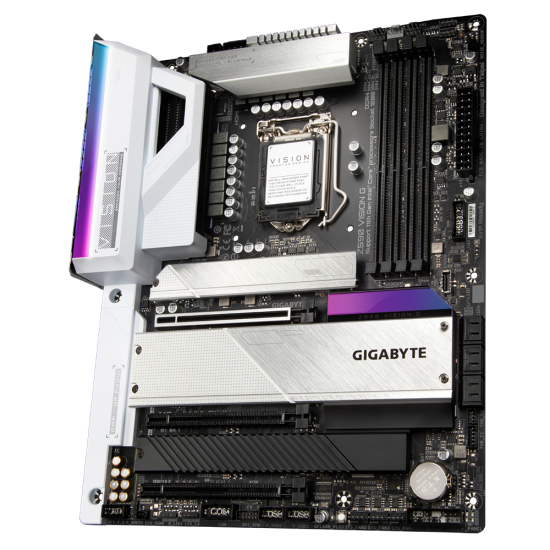 Placa de baza Gigabyte Z590 VISION G, LGA 1200 Placa de baza Gigabyte Z590 VISION G, LGA 1200