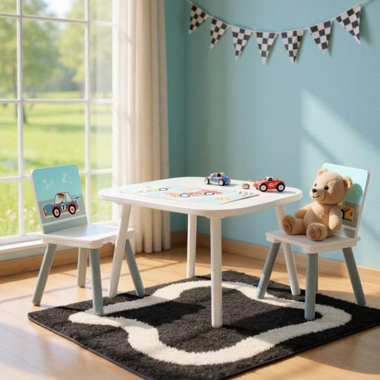 Set 2 scaune +birou Cars, U-Grow Set 2 scaune +birou Cars, U-Grow