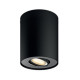 Spot LED Philips Hue Pillar, Bluetooth, GU10, 5W (50W), 350 lm, lumina alba (2200-6500K), IP20, 10.3cm, Metal, Negru, Intrerupator cu variator inclus Spot LED Philips Hue Pillar, Bluetooth, GU10, 5W (50W), 350 lm, lumina alba (2200-6500K), IP20, 10.3cm, Metal, Negru, Intrerupator cu variator inclus