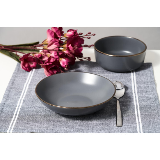 FARFURIE ADANCA CERAMICA 20 CM, CALYPSO,ART OF DINING BY HEINNER