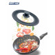 CAPAC STICLA CU MARGINE DIN SILICON AJUSTABILA PE 3 DIMENSIUNI 16/18/20 CM, COOKING BY HEINNER