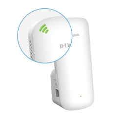 Range extender AX1800 wi-fi D-link, DAP-X1860, WI-FI 6, 1800MBps (2.4GHz + 5 GHz), 2 antene interne, 1 x LAN 10/100/1000, Wi-Fi Mesh, MU-MIMO.