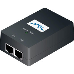 Ubiquiti Poe 48V-24W Gigabit Power Adapter, POE-48-24W-G; GIGABIT LANPort; voltage 230 V AC.