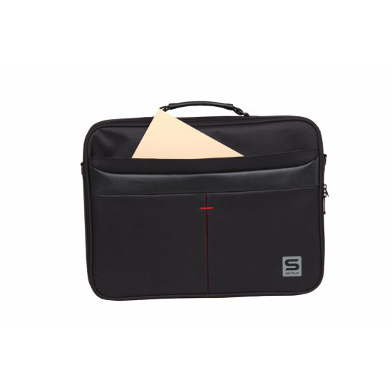 Geanta notebook Serioux, SRX-8444, dimensiuni 40 x 30 x 6 cm, compartiment laptop: max 15.6