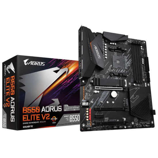 Placa de baza Gigabyte B550 AORUS Elite V2, Socket AM4