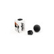 MAGNETIC BICYCLE BELL NELLO NEGRU