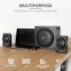 Sistem audio Trust Yuri 2.1, 60W, negru Sistem audio Trust Yuri 2.1, 60W, negru