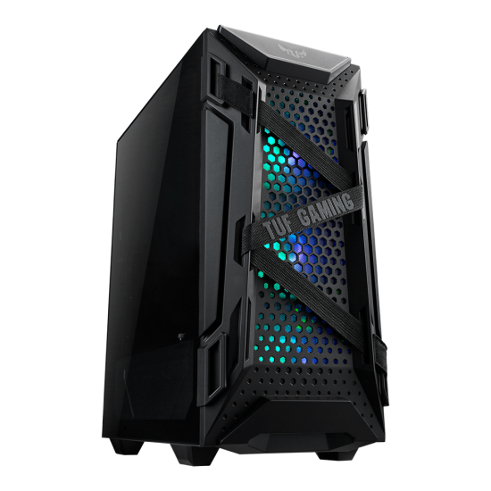 Carcasa ASUS TUF Gaming GT301, Middle Tower, fara sursa, ATX, Black