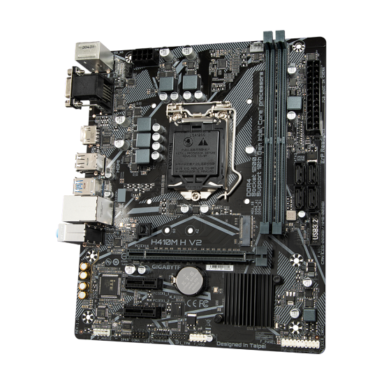 Placa de baza Gigabyte H410M H V2, LGA 1200 Placa de baza Gigabyte H410M H V2, LGA 1200