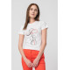 TSHIRT CASUAL F DOAMNA CU... WHITE-XS TSHIRT CASUAL F DOAMNA CU... WHITE-XS