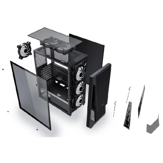CARCASA GAMING SERIOUX ROGUE